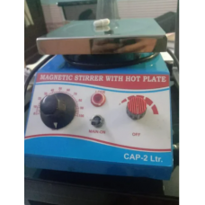 THERMOSTATIC MAGNETIC STIRRER WITH HOT PLATE